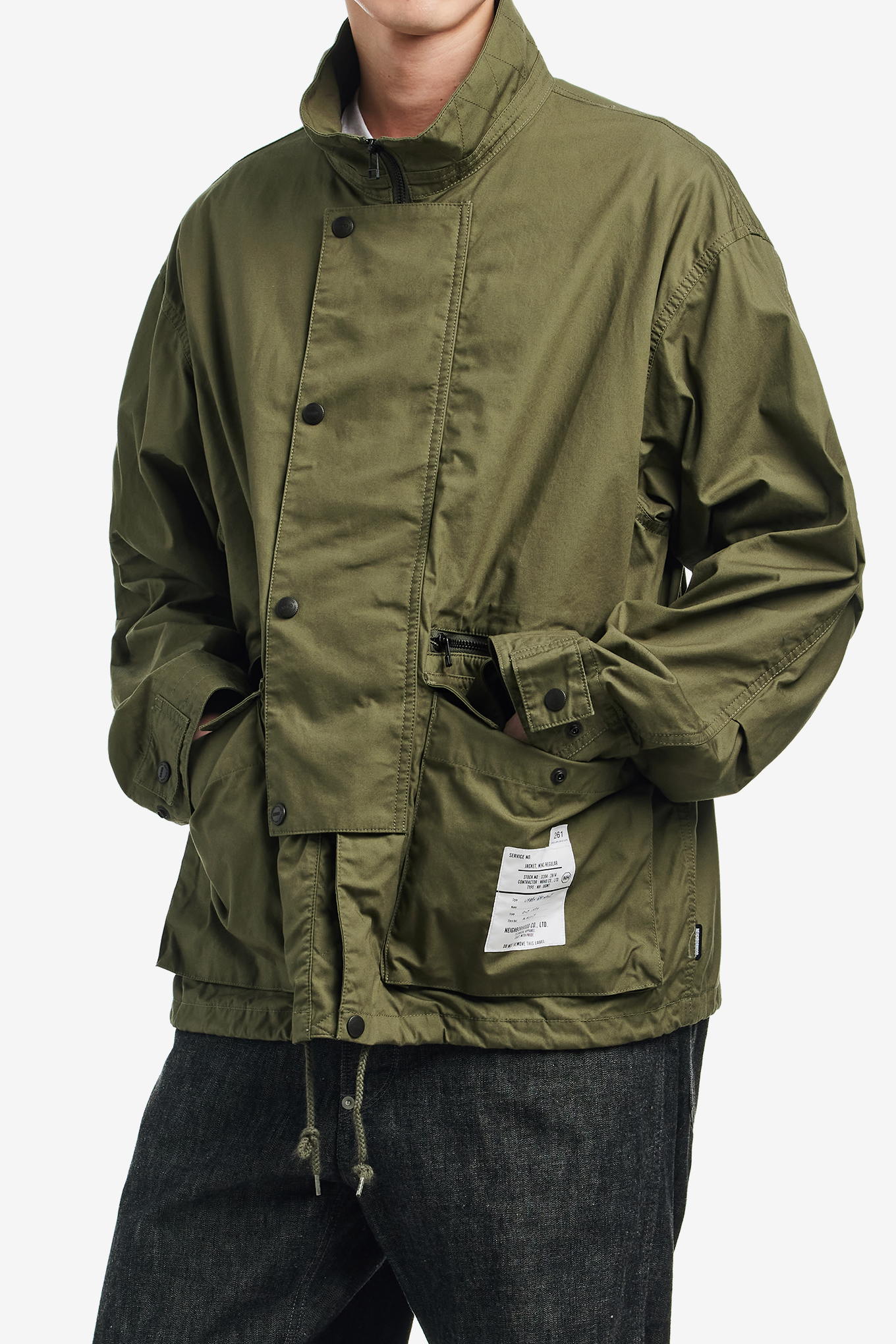 STAND COLLAR FIELD JACKET-NEIGHBORHOOD-568000 | 웍스아웃