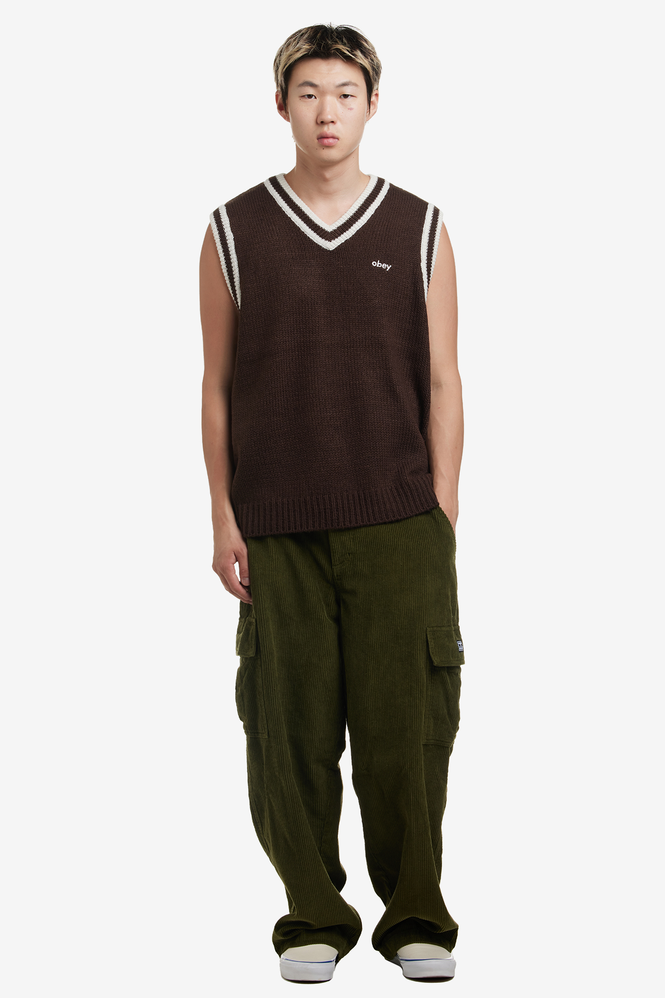 OBEY-OBEY ALDEN SWEATER VEST 69000 | 웍스아웃