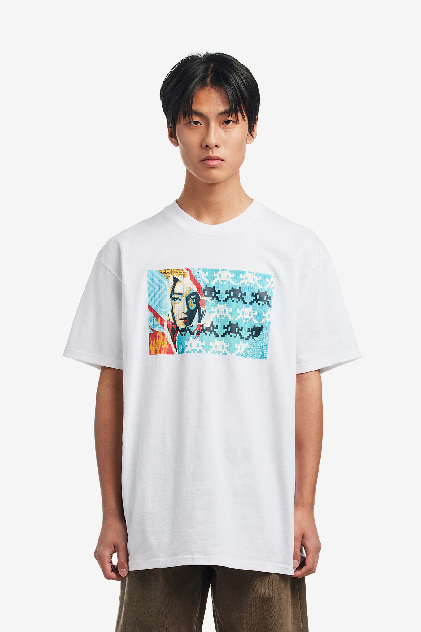 OBEY INVADER CLASSIC T-SHIRT-OBEY-34800 | 웍스아웃