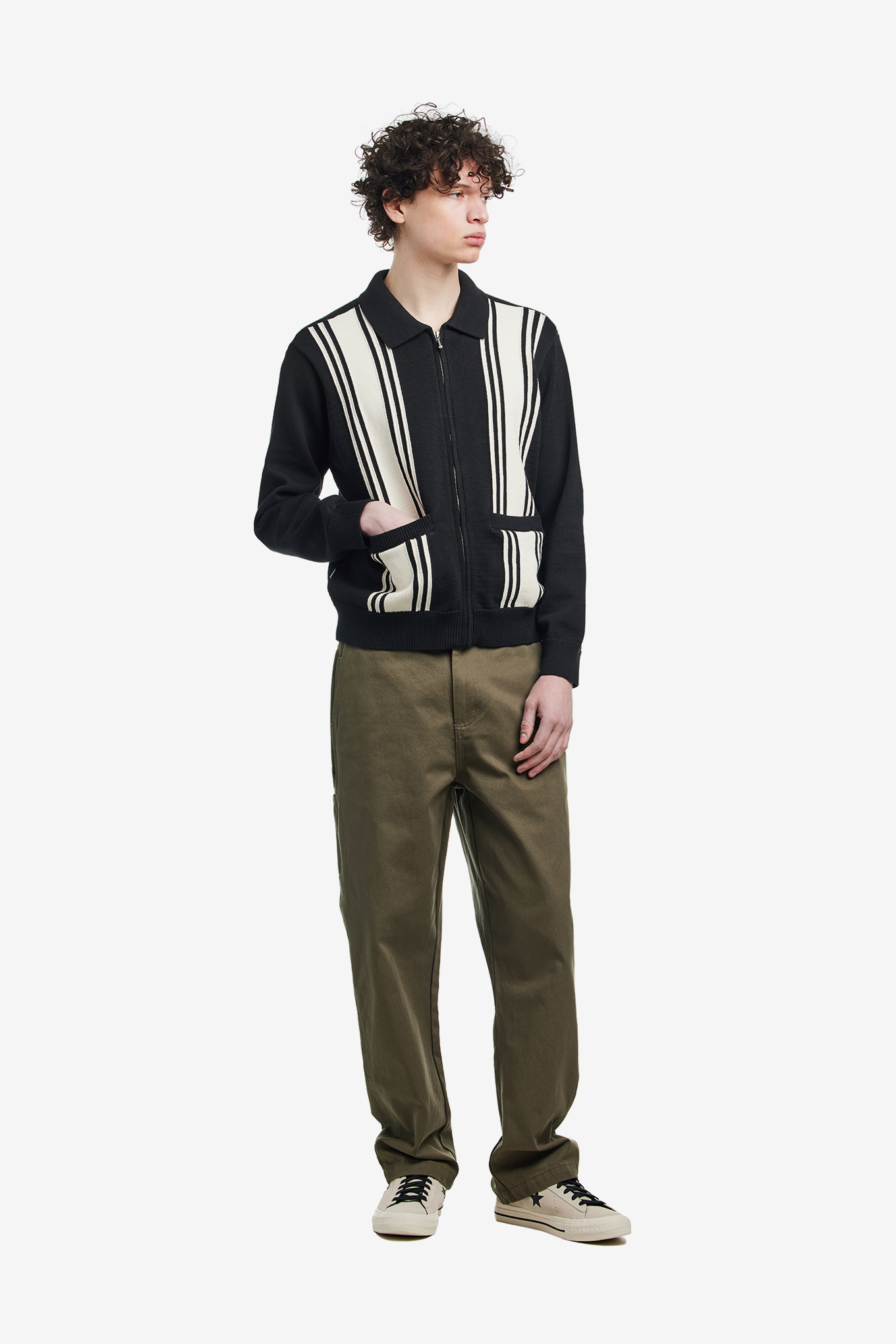 OBEY MATT ZIP UP SWEATER-OBEY-172000 | 웍스아웃