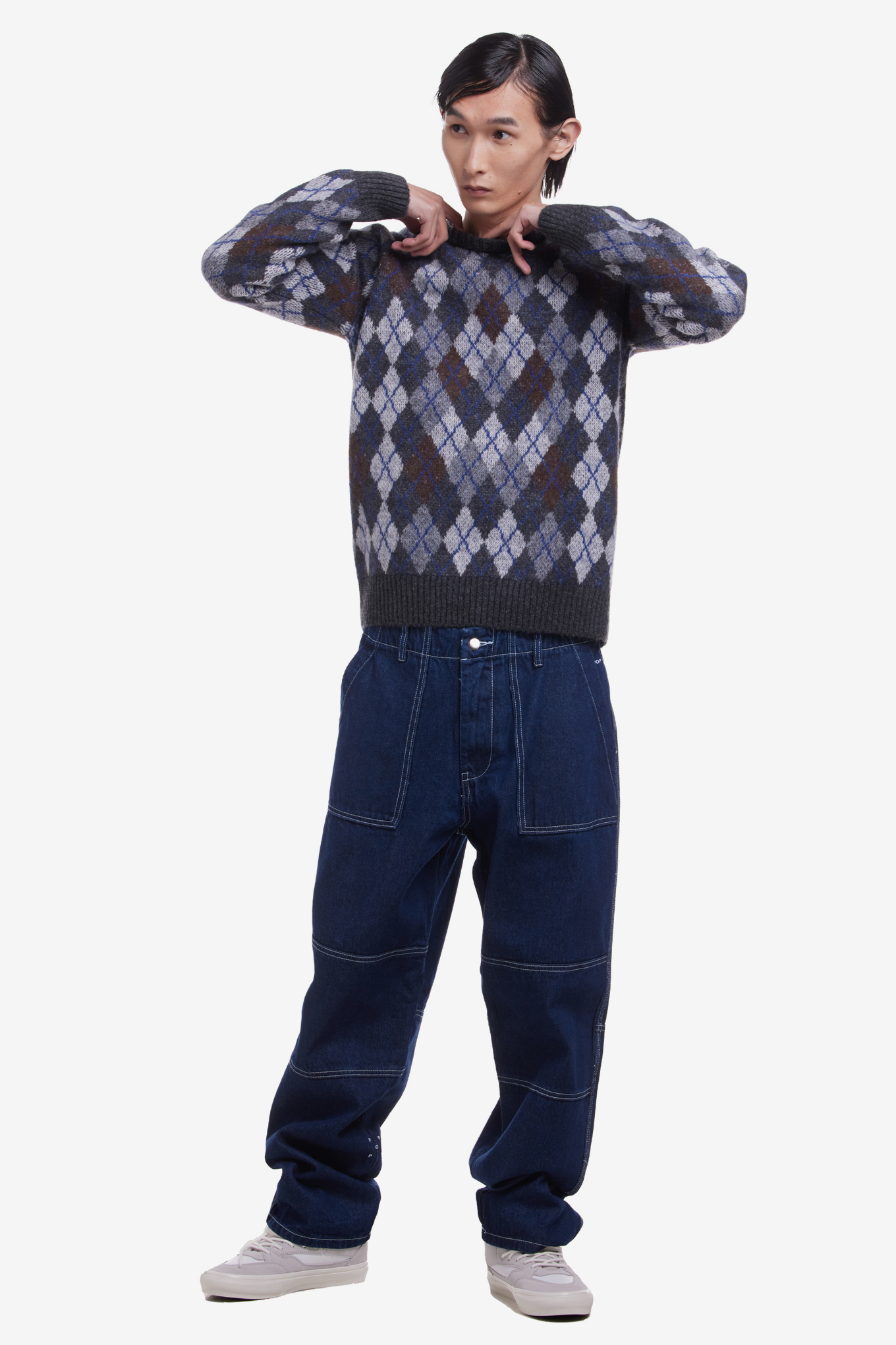 BURLINGTON KNITTED CREWNECK-POP TRADING COMPANY-107200 | 웍스아웃