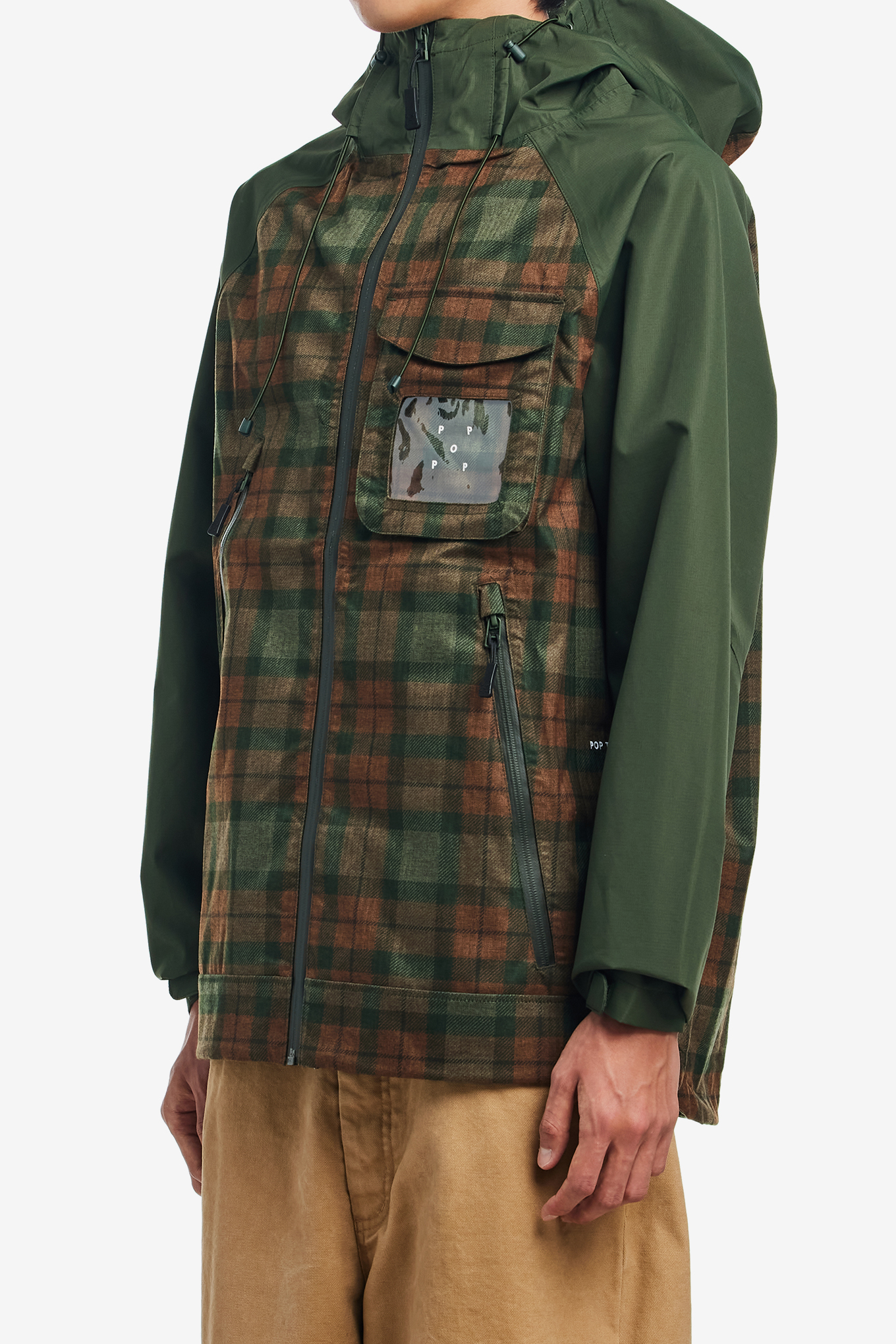 CHECKED ORACLE JACKET-POP TRADING COMPANY-308000 | 웍스아웃