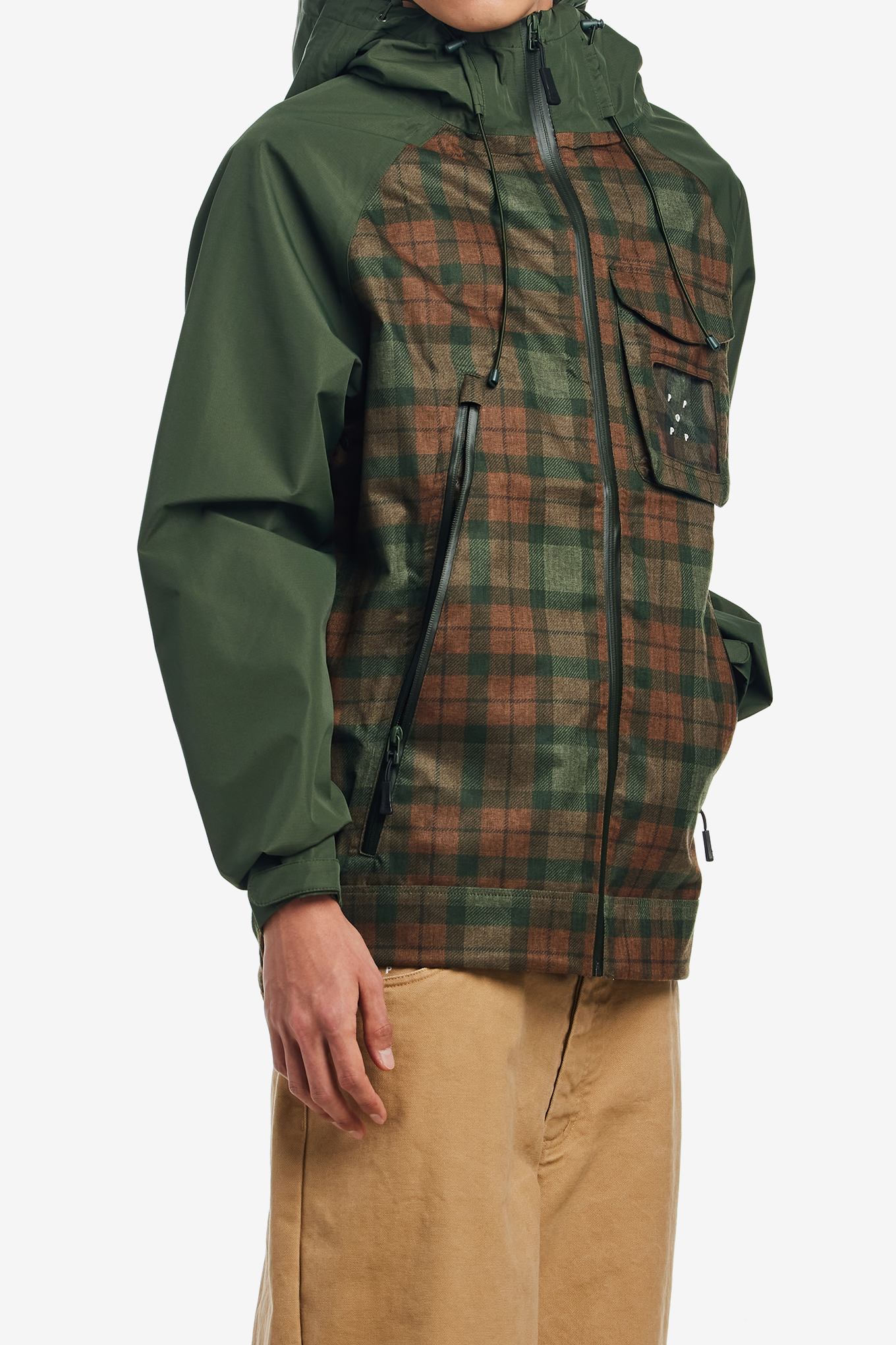 CHECKED ORACLE JACKET-POP TRADING COMPANY-192500 | 웍스아웃