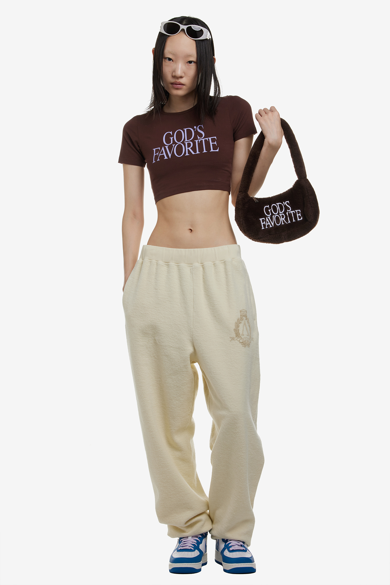 PRAYING-GODS FAVORITE CROP TEE 36000 | 웍스아웃