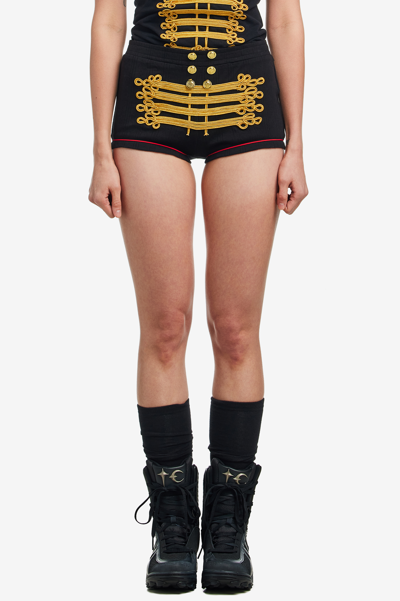 パンツ praying MARCHING BAND SHORTS GREY Marching Band Shorts Grey – Praying