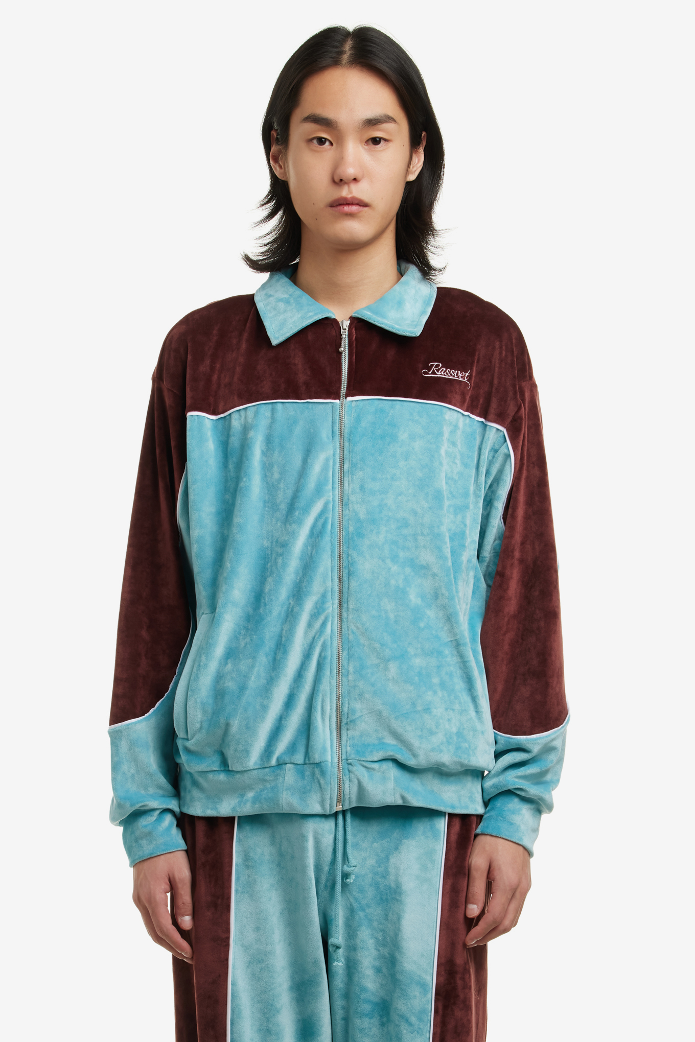 RASSVET-VELOURS SPORTS JACKET 132000 | 웍스아웃