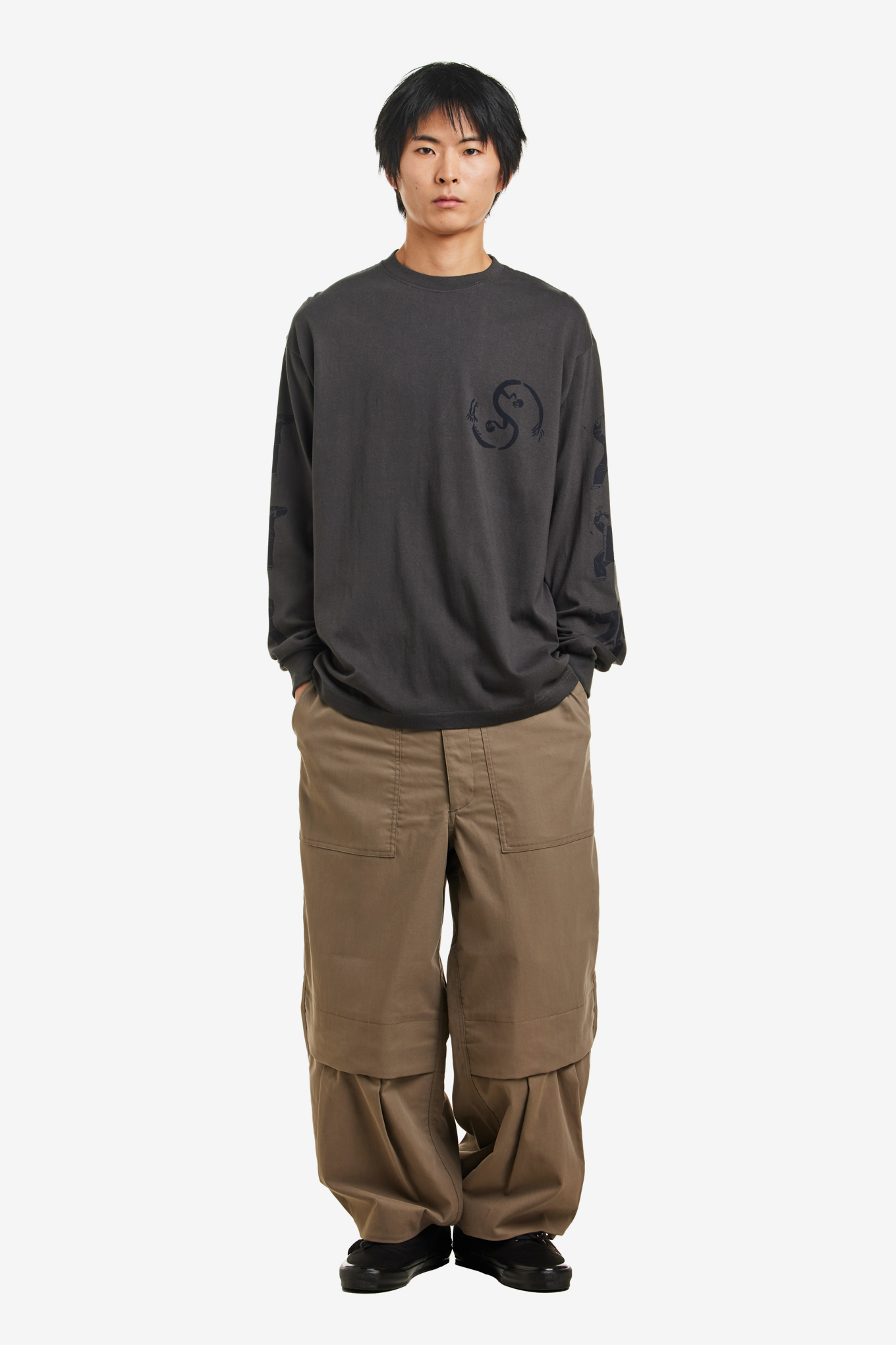 KNEE CARGO PANTS-SASQUATCHFABRIX.-204000 | 웍스아웃