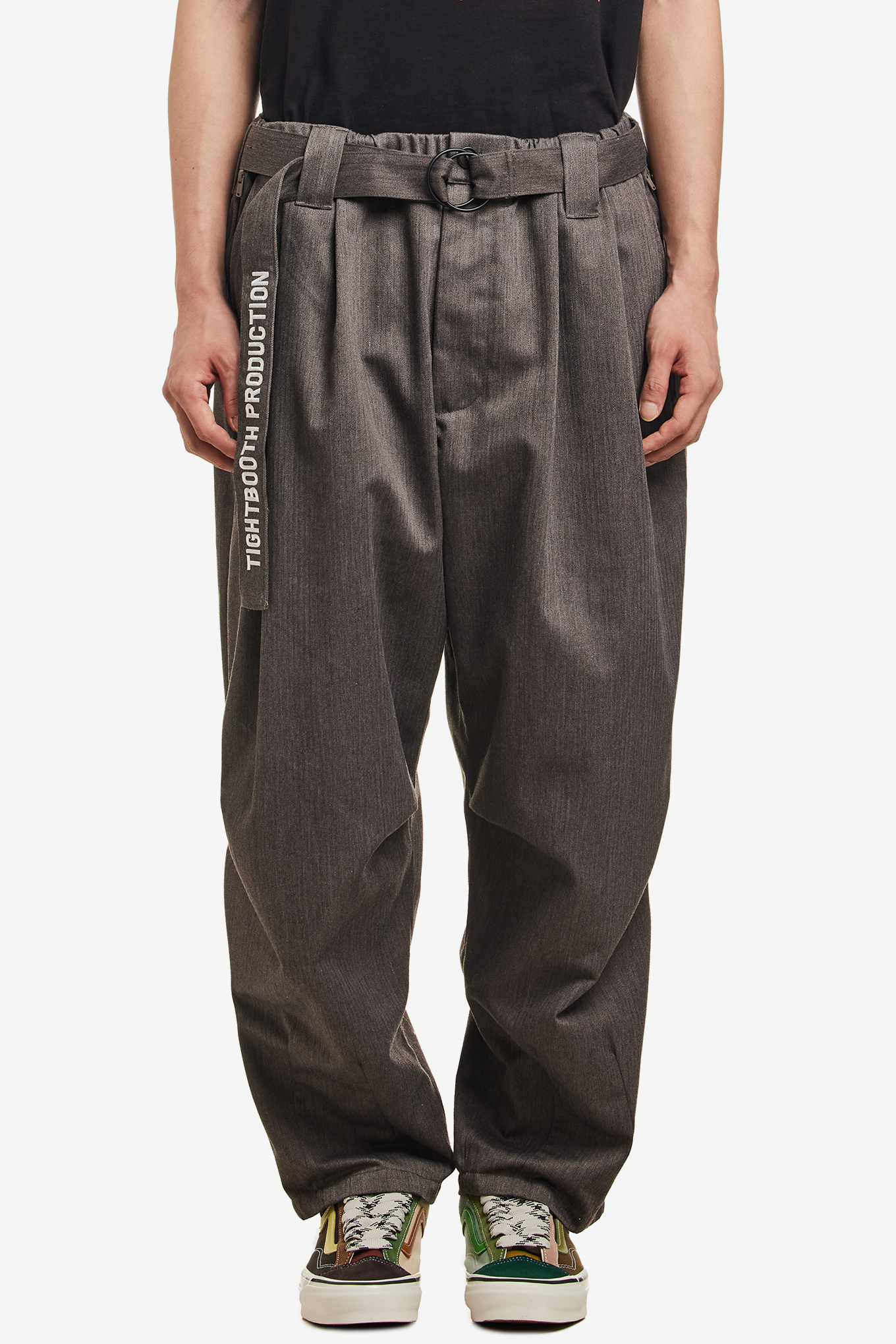 【TIGHTBOOTH】　HERRINGBONE BALLOON PANTS TIGHTBOOTH PRODUCTION（タイトブースプロダクション） タイトブース