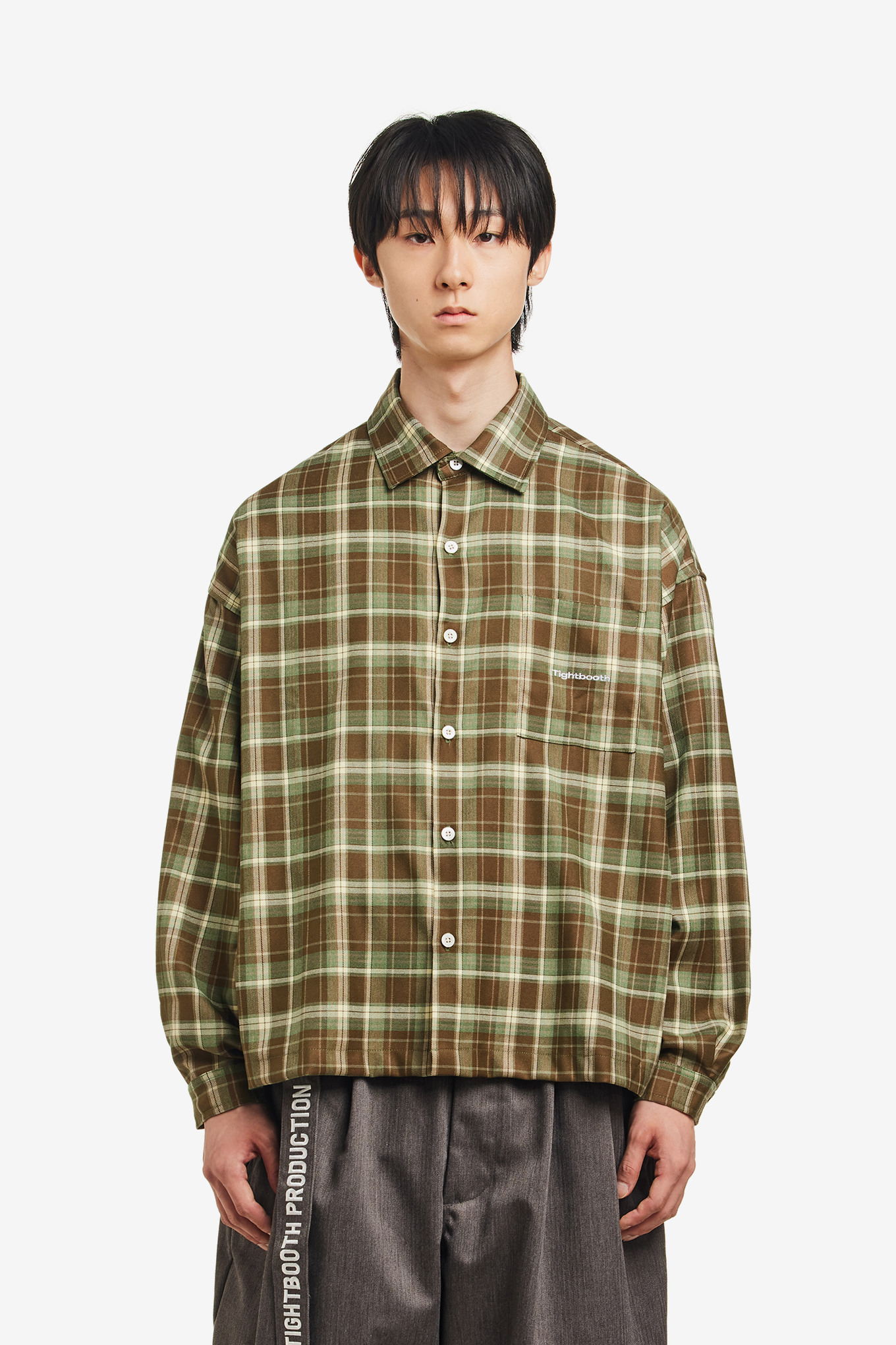 PLAID L/S SHIRT-TIGHTBOOTH-186000 | 웍스아웃