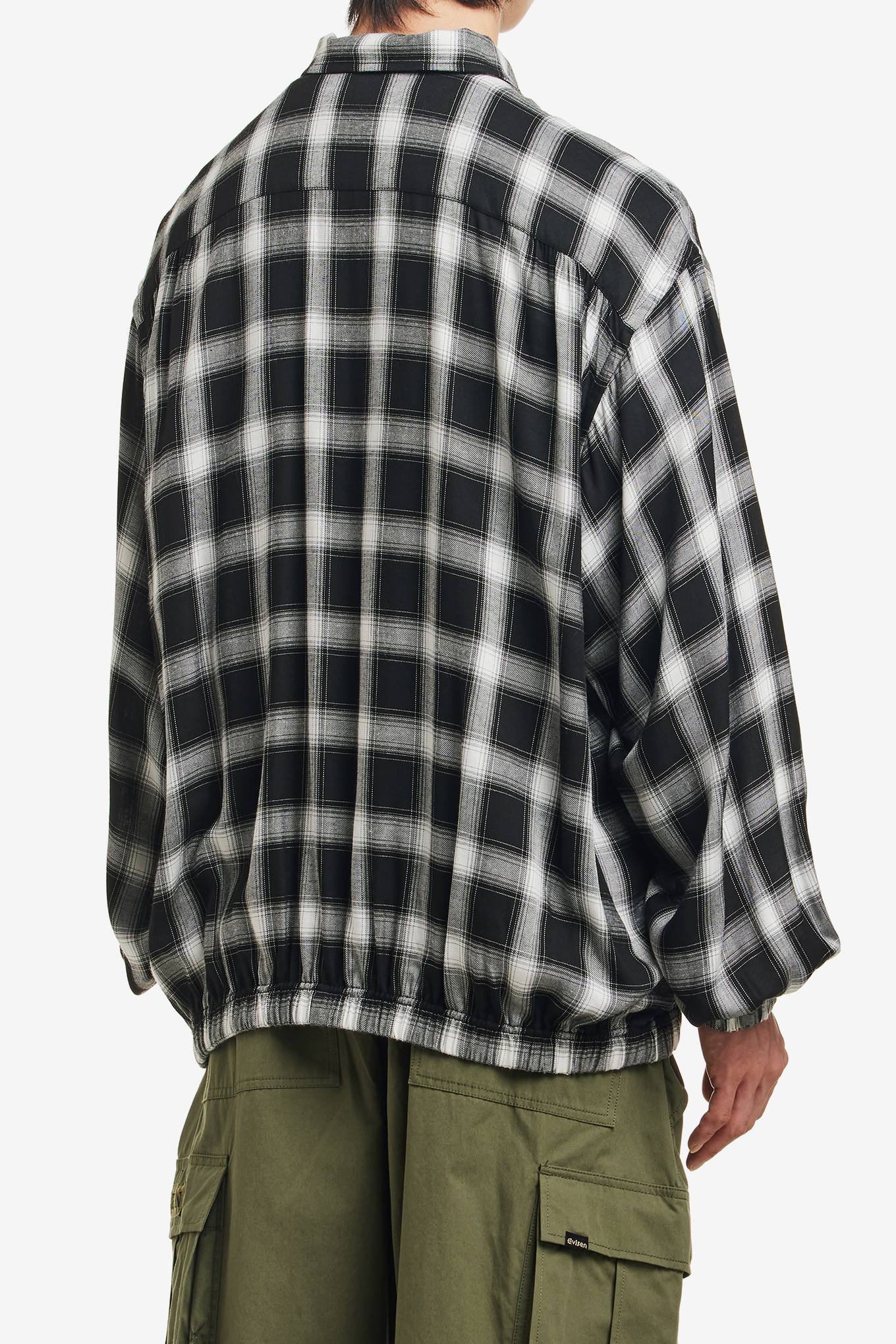 PLAID HALF ZIP L/S SHIRT-TIGHTBOOTH-186000 | 웍스아웃
