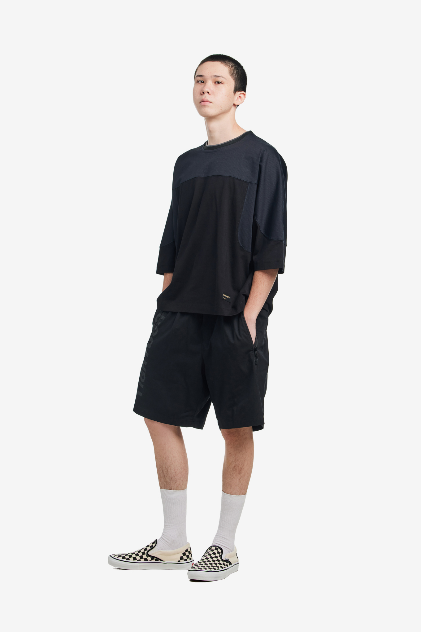 3/4 SLEEVE SUZU T-SHIRT-TIGHTBOOTH-111000 | 웍스아웃