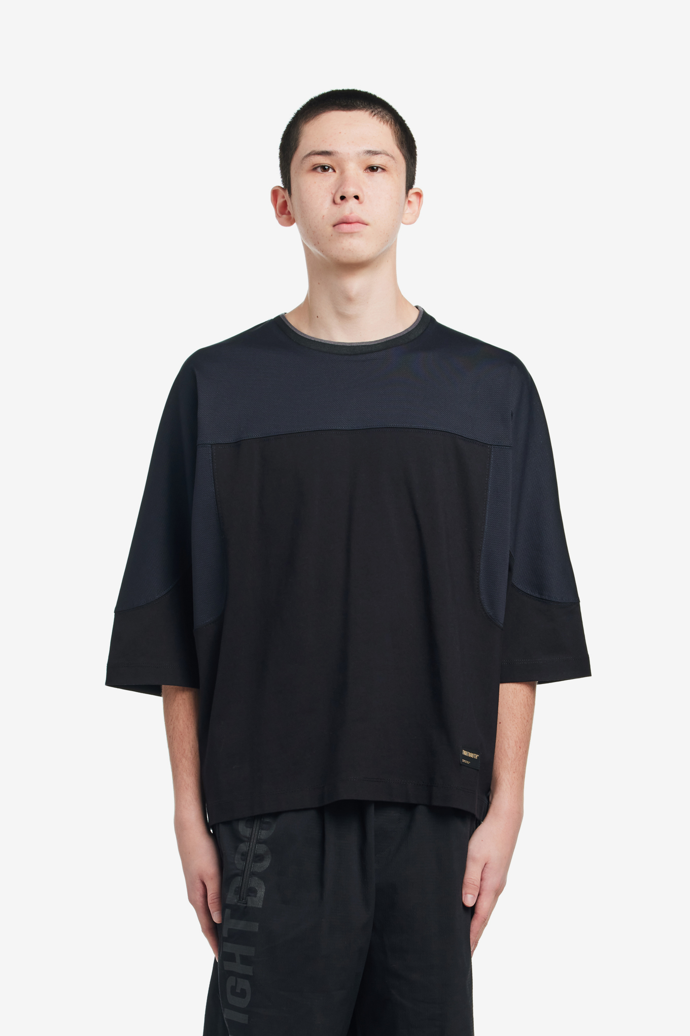 3/4 SLEEVE SUZU T-SHIRT-TIGHTBOOTH-111000 | 웍스아웃
