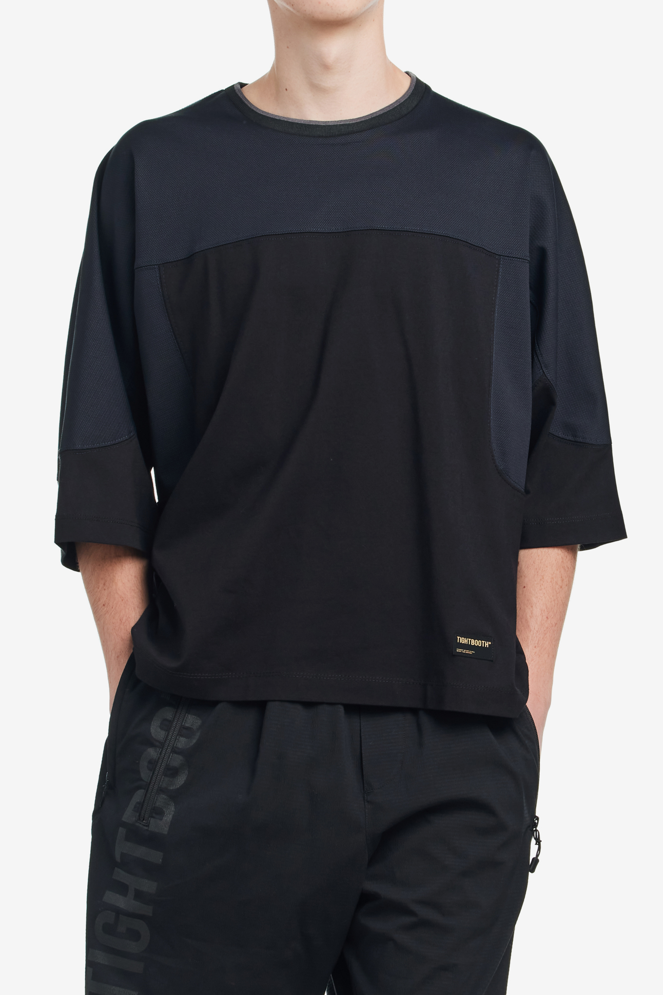 3/4 SLEEVE SUZU T-SHIRT-TIGHTBOOTH-111000 | 웍스아웃
