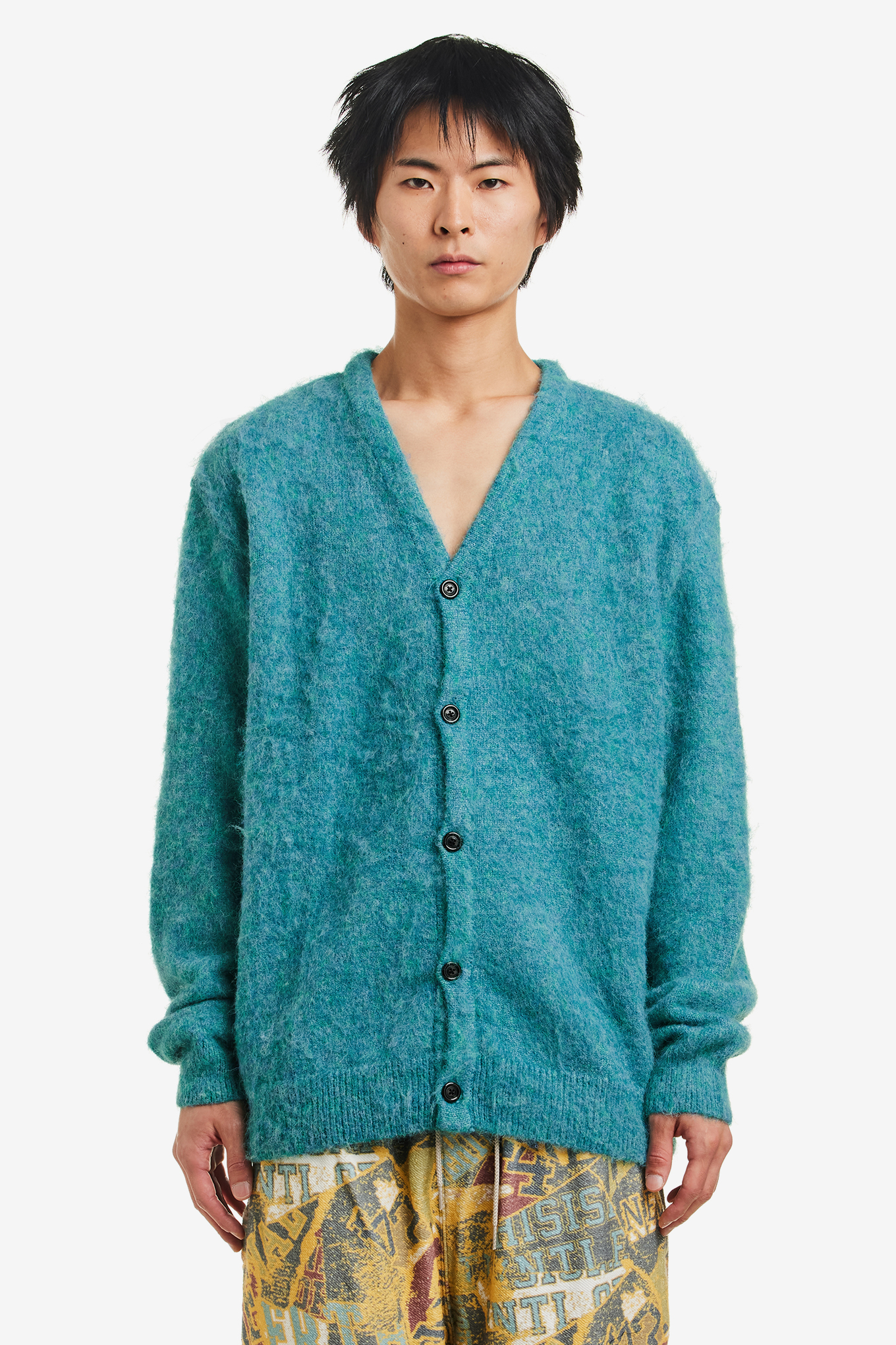 HAIRY KNIT CARDIGAN-THISISNEVERTHAT-97300 | 웍스아웃