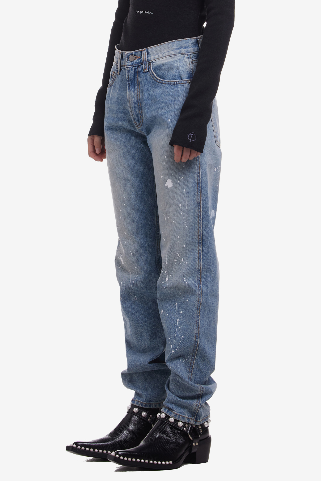 OPEN YYPAINT DROP JEANS 74500 웍스아웃