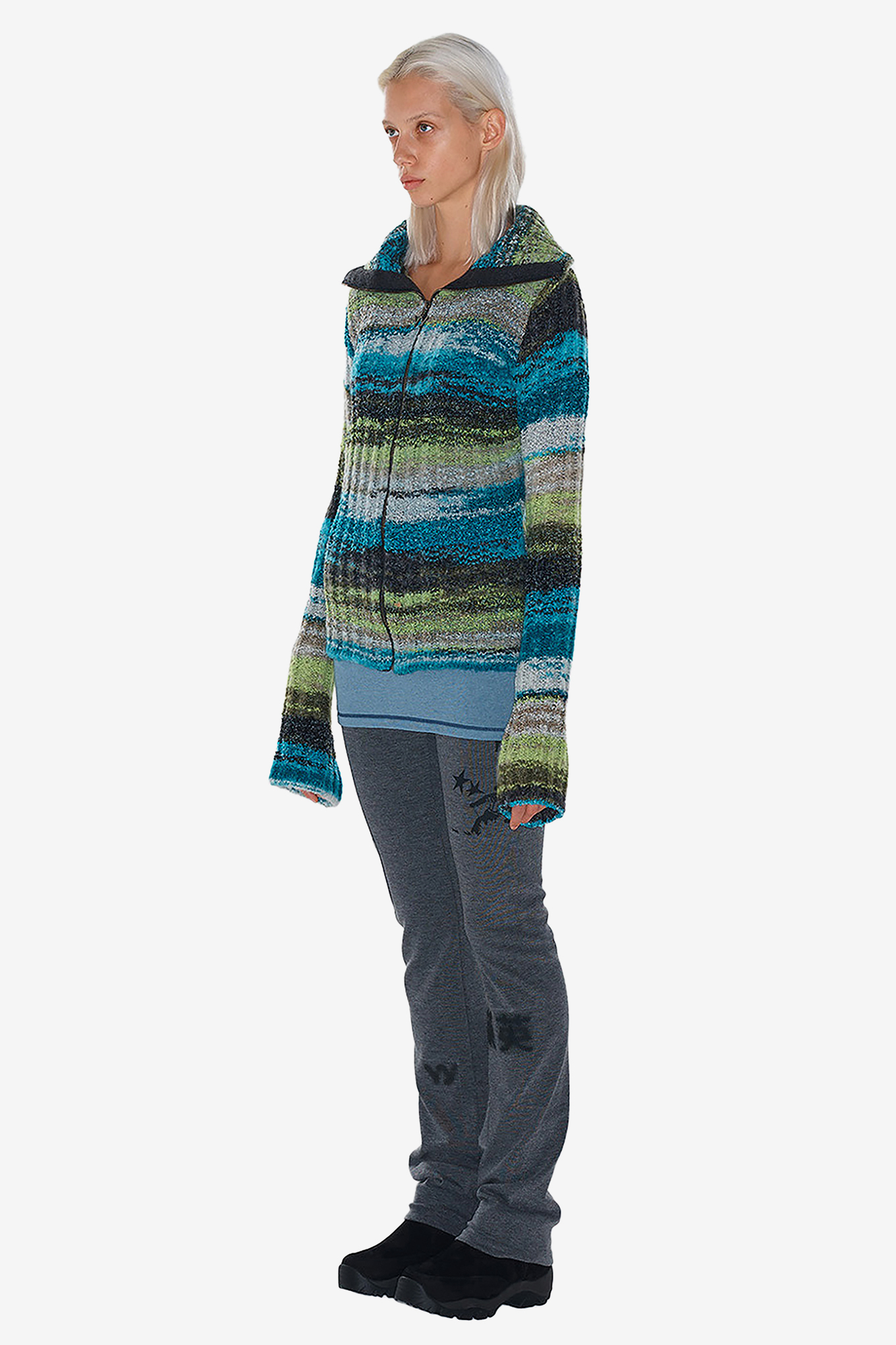 OPEN YY-MULTICOLOR ZIP JACKET 59400 | 웍스아웃