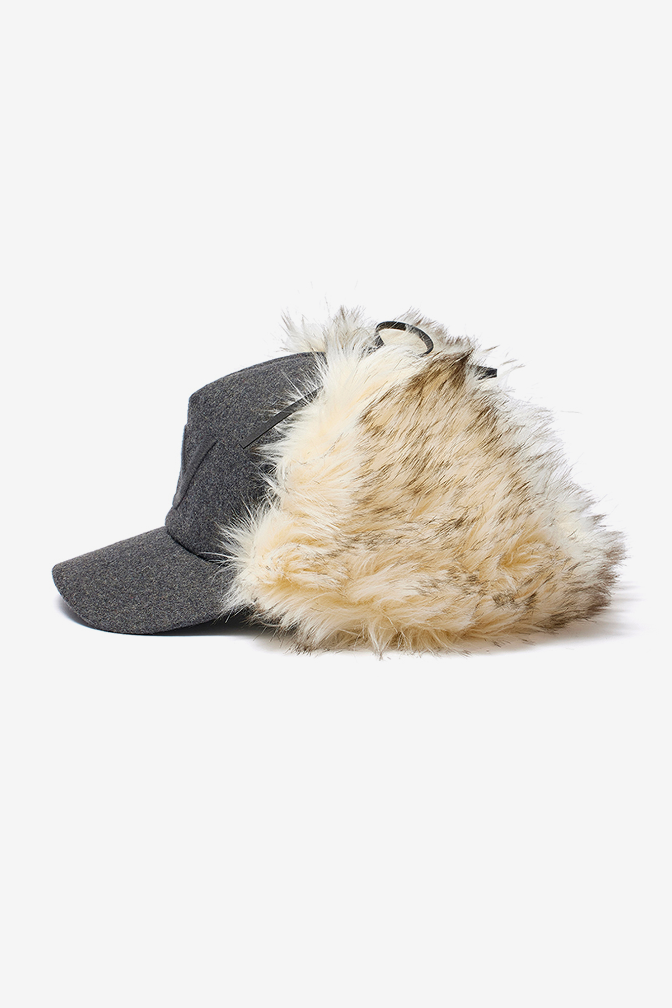 FAUX FUR EARFLAP CAP-OPEN YY-64400 | 웍스아웃