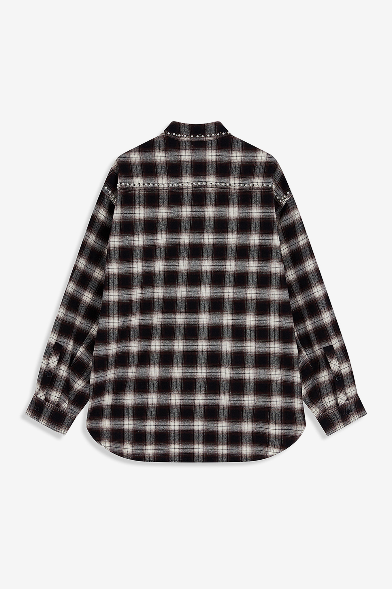 BEADED POCKET SHIRT-OPEN YY-180600 | 웍스아웃