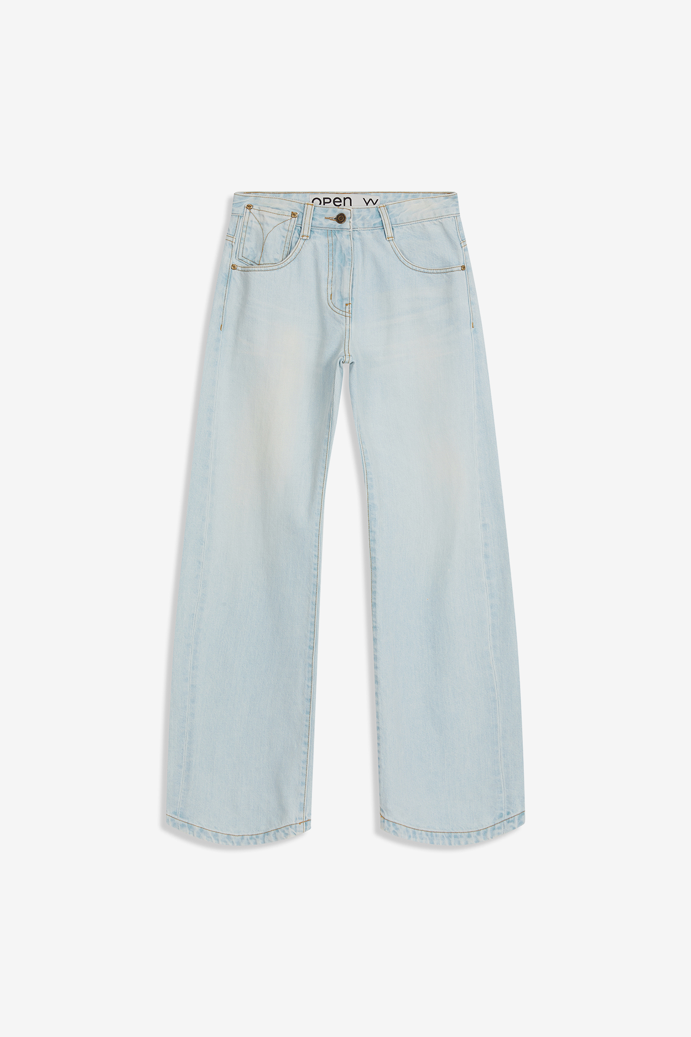 CURVED JEANS-OPEN YY-146300 | 웍스아웃