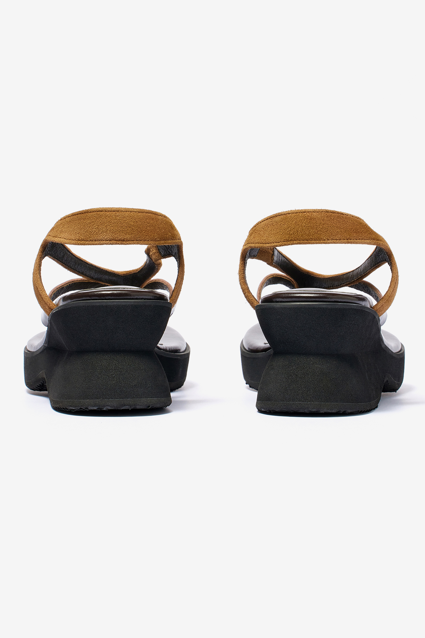 DOUBLE STRAP PLATFORM FLIP FLOPS-OPEN YY-258300 | 웍스아웃