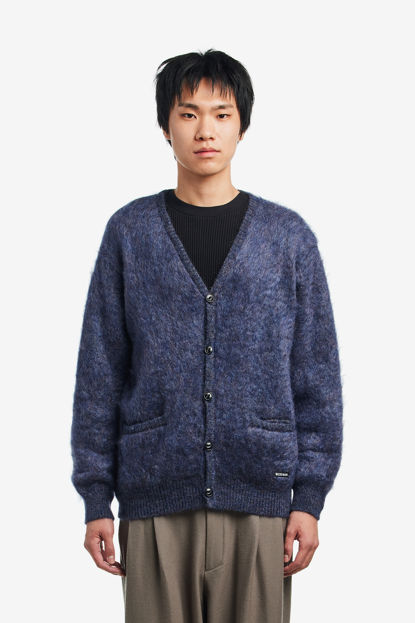 トップス WACKOMARIA MIX MOHAIR CARDIGAN MIX MOHAIR CARDIGAN-WACKO MARIA-880000 | 웍스아웃