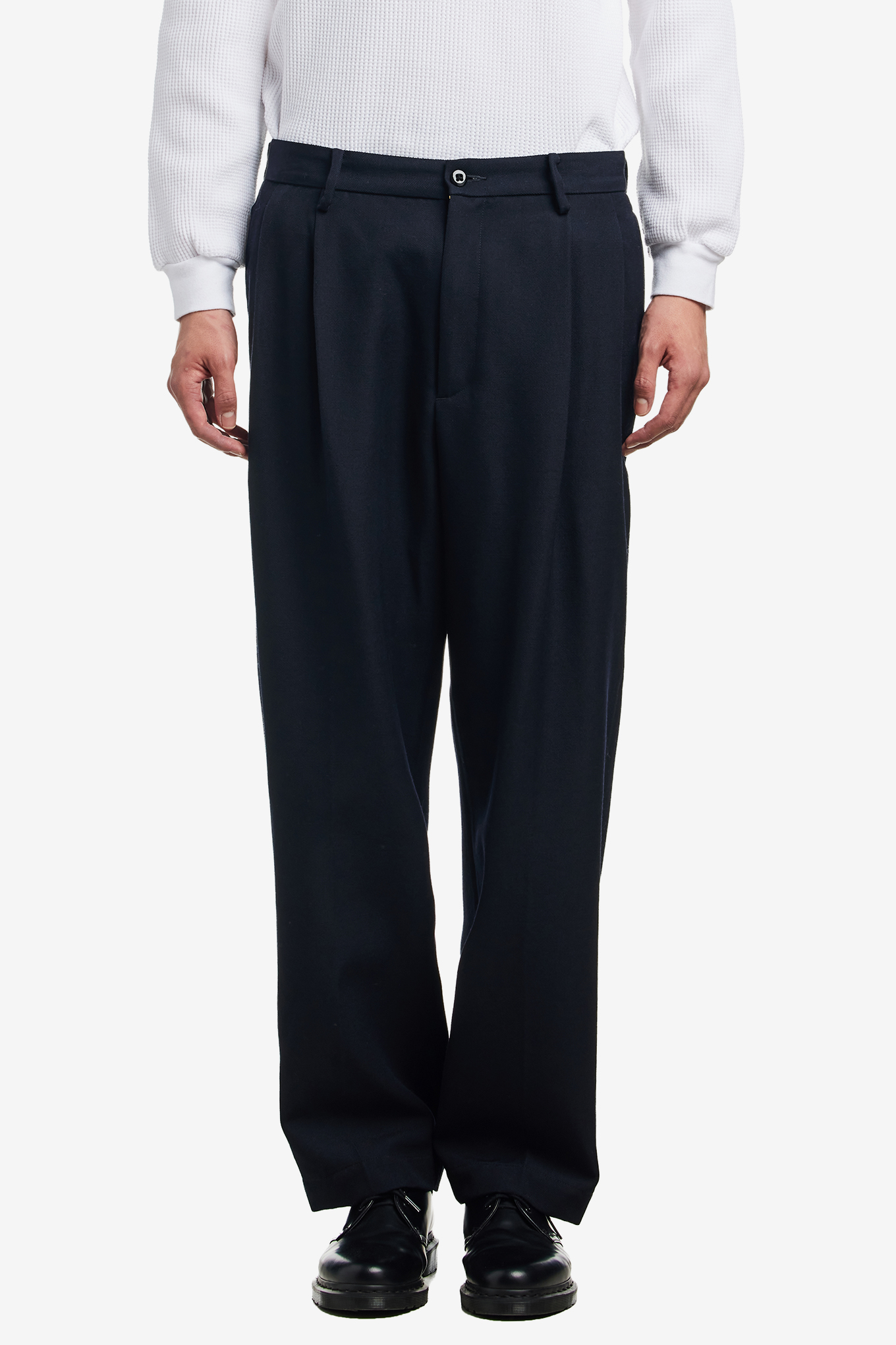 未使用　WACKO MARIA PLEATED TROUSERS TYPE-2 PLEATED CHINO TROUSERS ( TYPE-2 )-WACKO MARIA-190000 | 웍스아웃