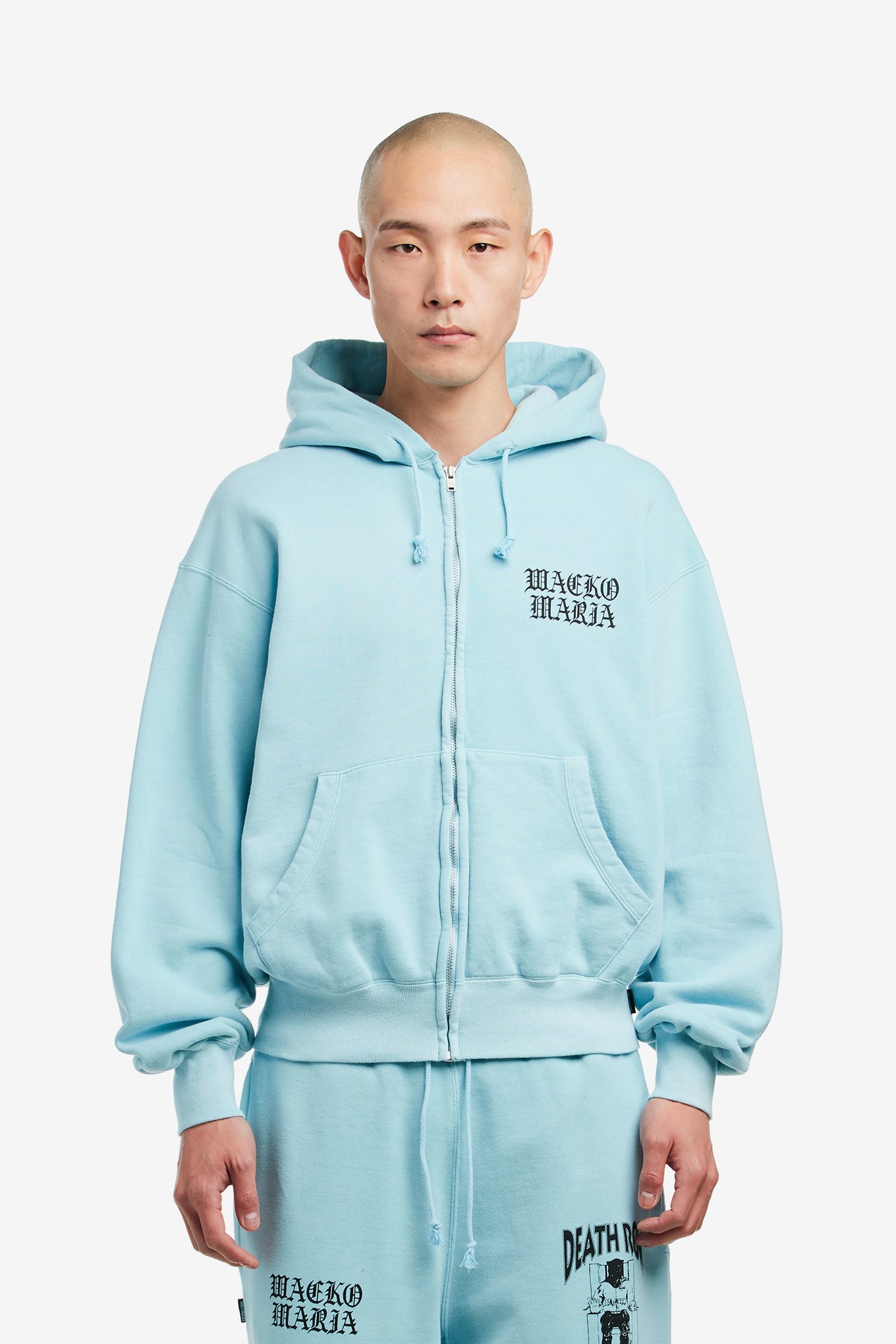 DEATH ROW RECORDS / ZIP HOODED SWEAT SHIRT-WACKO MARIA-225000