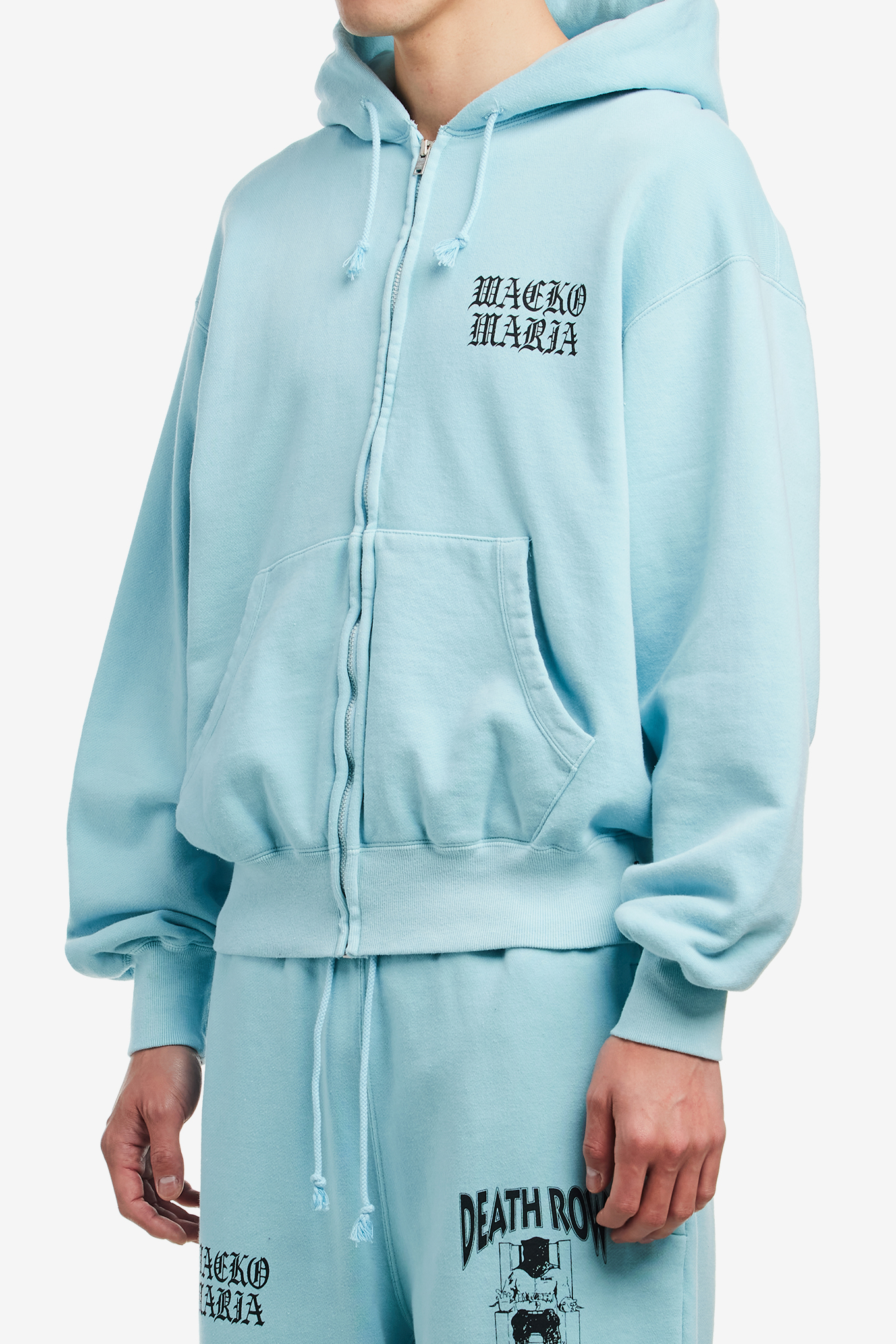 DEATH ROW RECORDS / ZIP HOODED SWEAT SHIRT-WACKO MARIA-225000