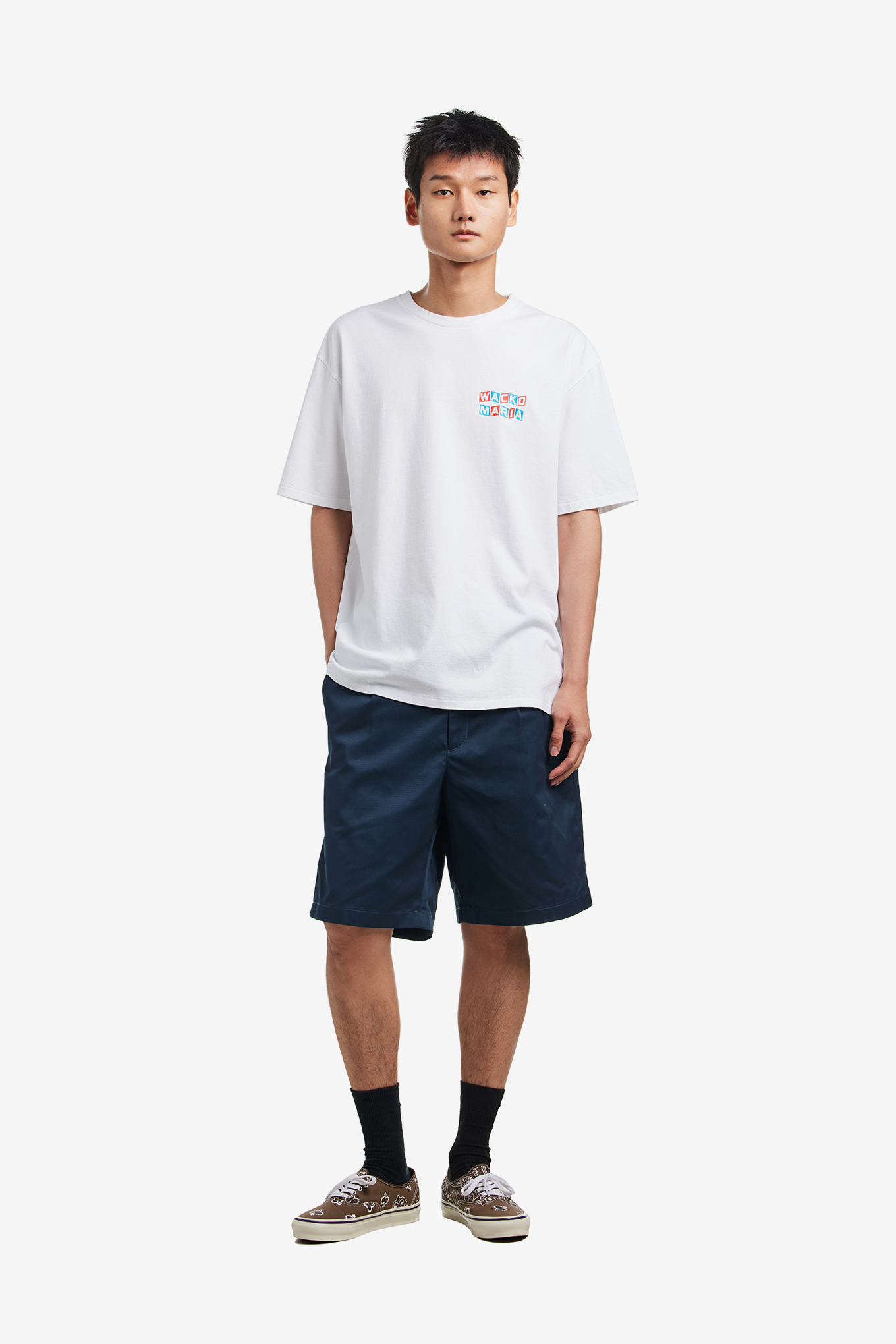 DICKIES / PLEATED SHORT TROUSERS-WACKO MARIA-240000 | 웍스아웃
