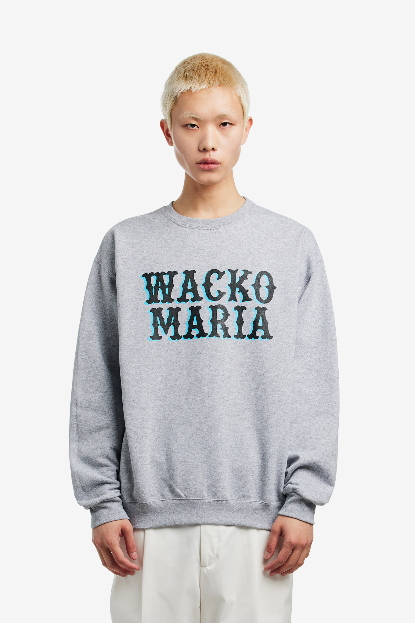 CREW NECK SWEAT SHIRT-WACKO MARIA-120000 | 웍스아웃