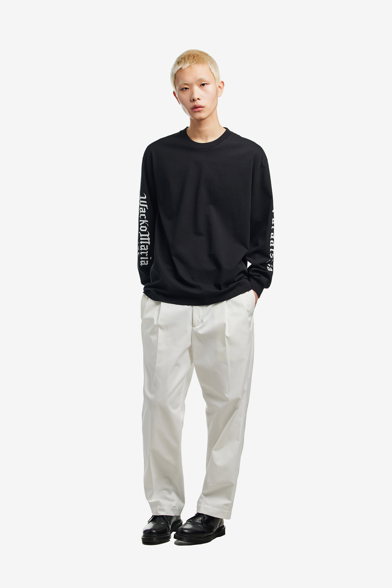 LONG SLEEVE T-SHIRT ( TYPE-1 )-WACKO MARIA-136000 | 웍스아웃