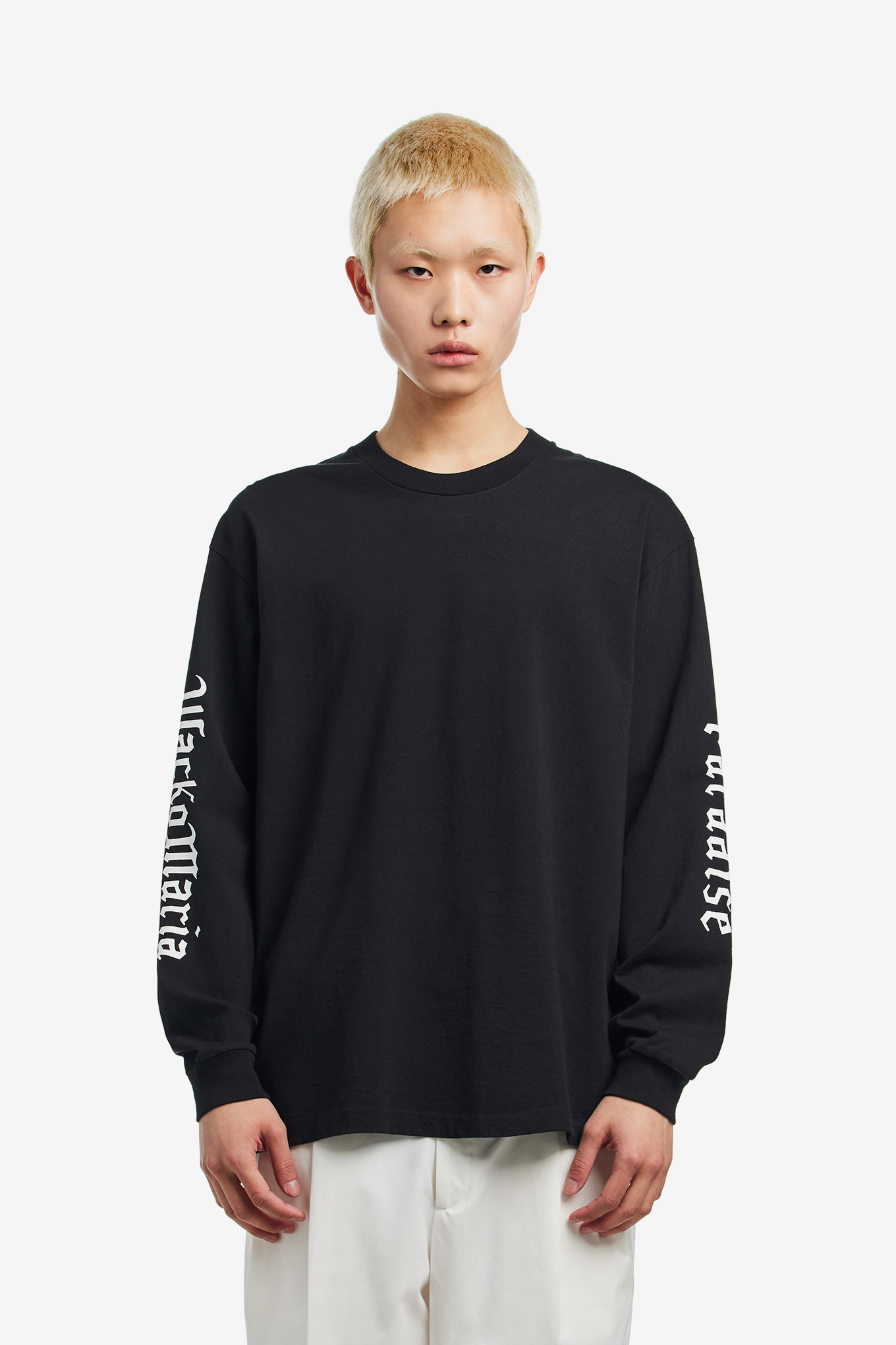 トップス WACKO MARIA LONG SLEEVE T-SHIRT(TYPE-1) LONG SLEEVE T-SHIRT ( TYPE-1 )-WACKO MARIA-136000 | 웍스아웃