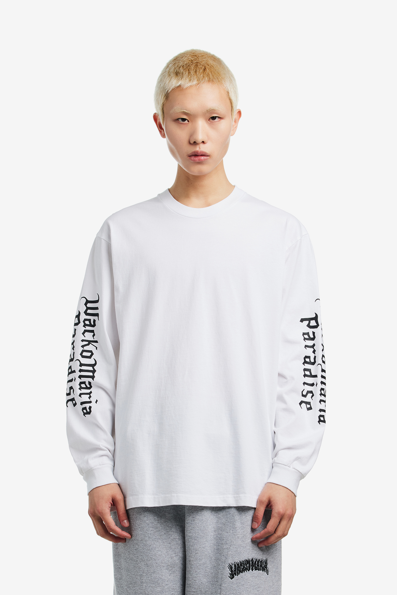 トップス WACKO MARIA LONG SLEEVE T-SHIRT (TYPE-1) LONG SLEEVE T-SHIRT ( TYPE-1 )-WACKO MARIA-170000 | 웍스아웃