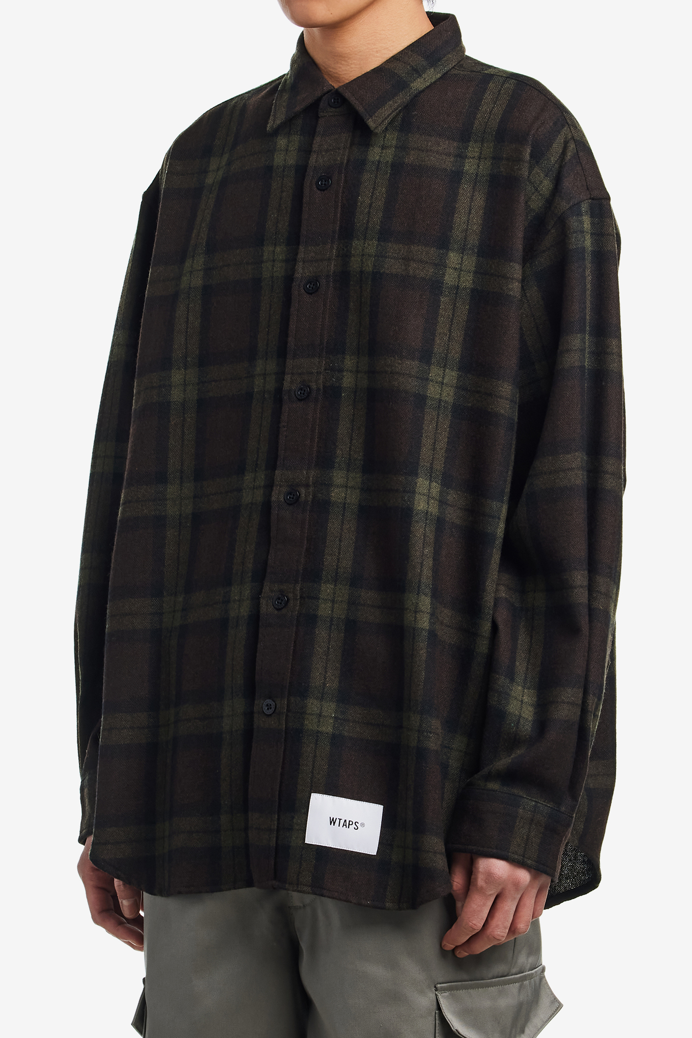 TXT 01 / LS / WOPL. TWEED. TEXTILE. OF-WTAPS-190000 | 웍스아웃 TXT 01 / LS / WOPL. TWEED. TEXTILE. OF-WTAPS-190000 | 웍스아웃