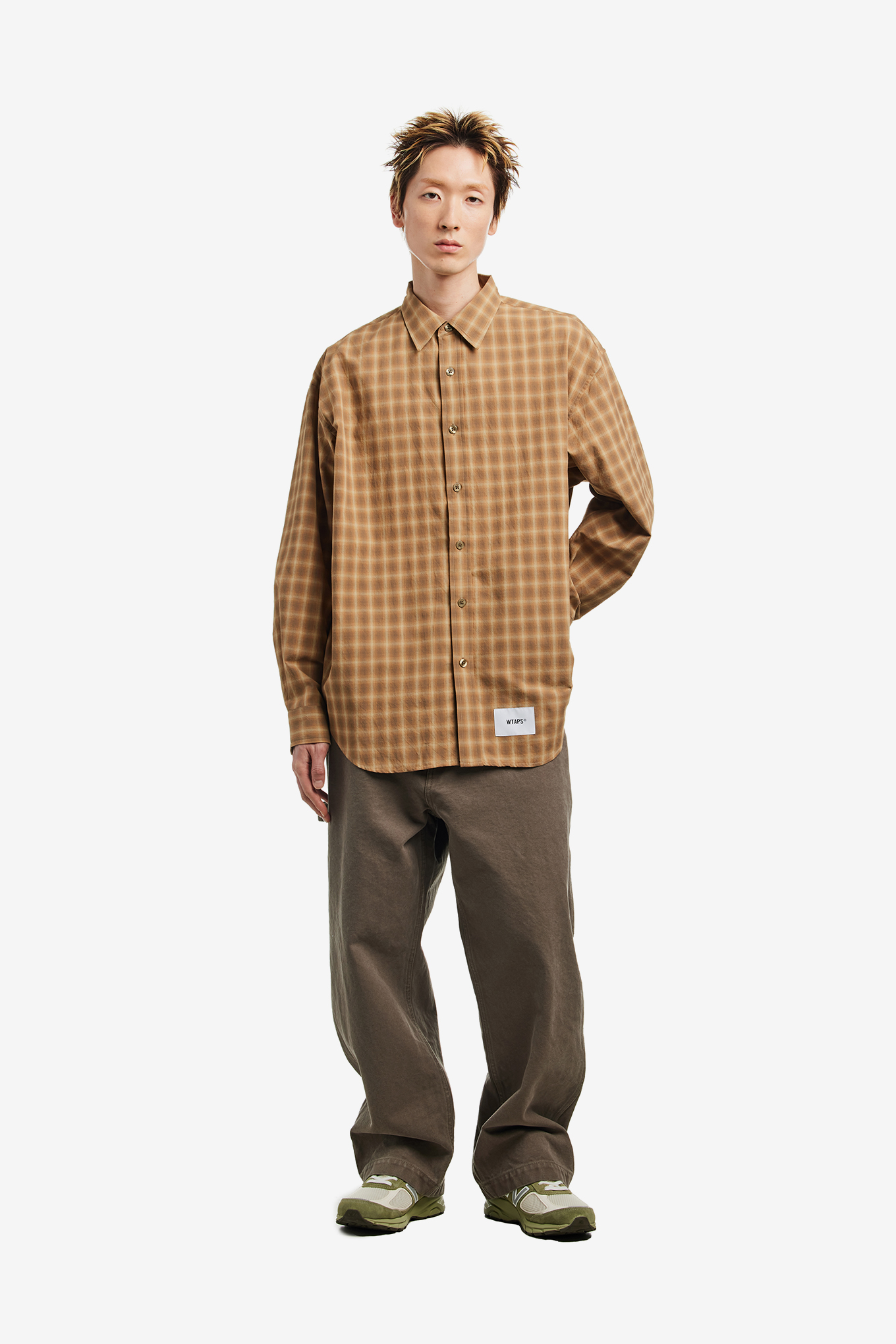 TXT 01 / LS / POLY. BROADCLOTH. TEXTILE. OF-WTAPS-400000 | 웍스아웃