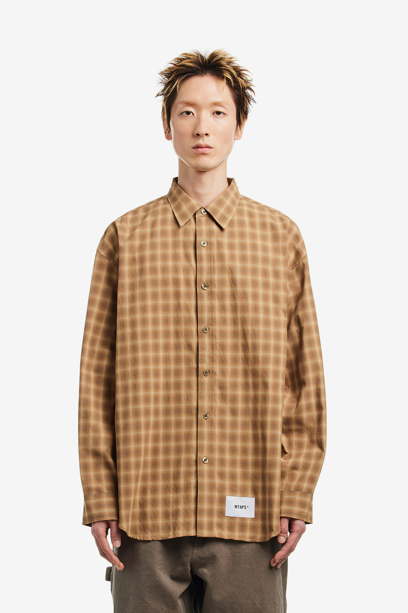 TXT 01 / LS / POLY. BROADCLOTH. TEXTILE. OF-WTAPS-400000 | 웍스아웃