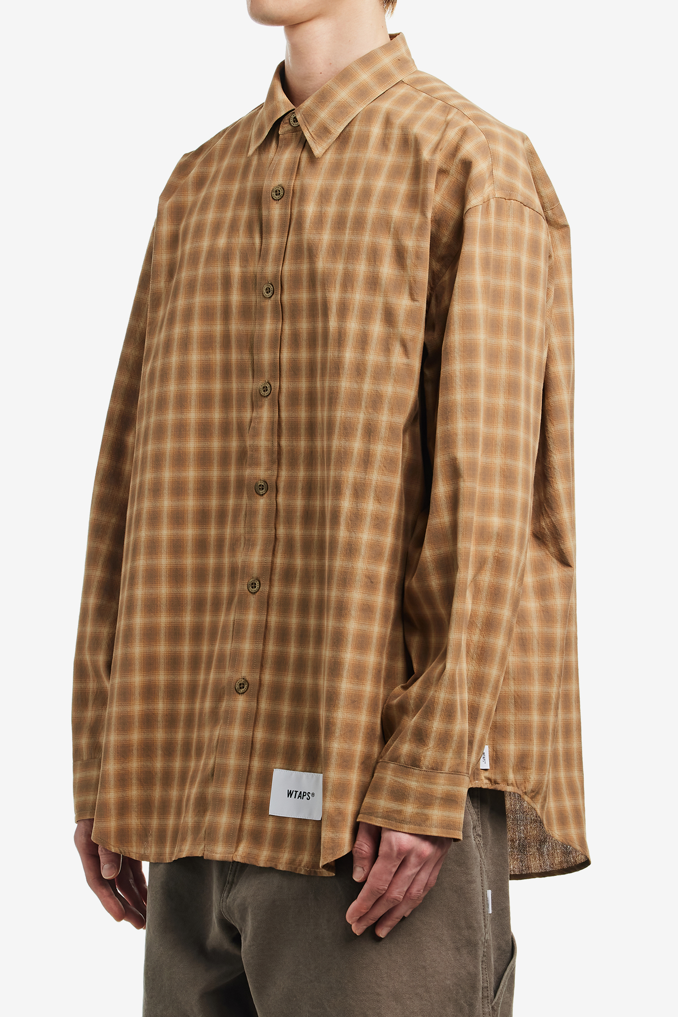 TXT 01 / LS / POLY. BROADCLOTH. TEXTILE. OF-WTAPS-400000 | 웍스아웃