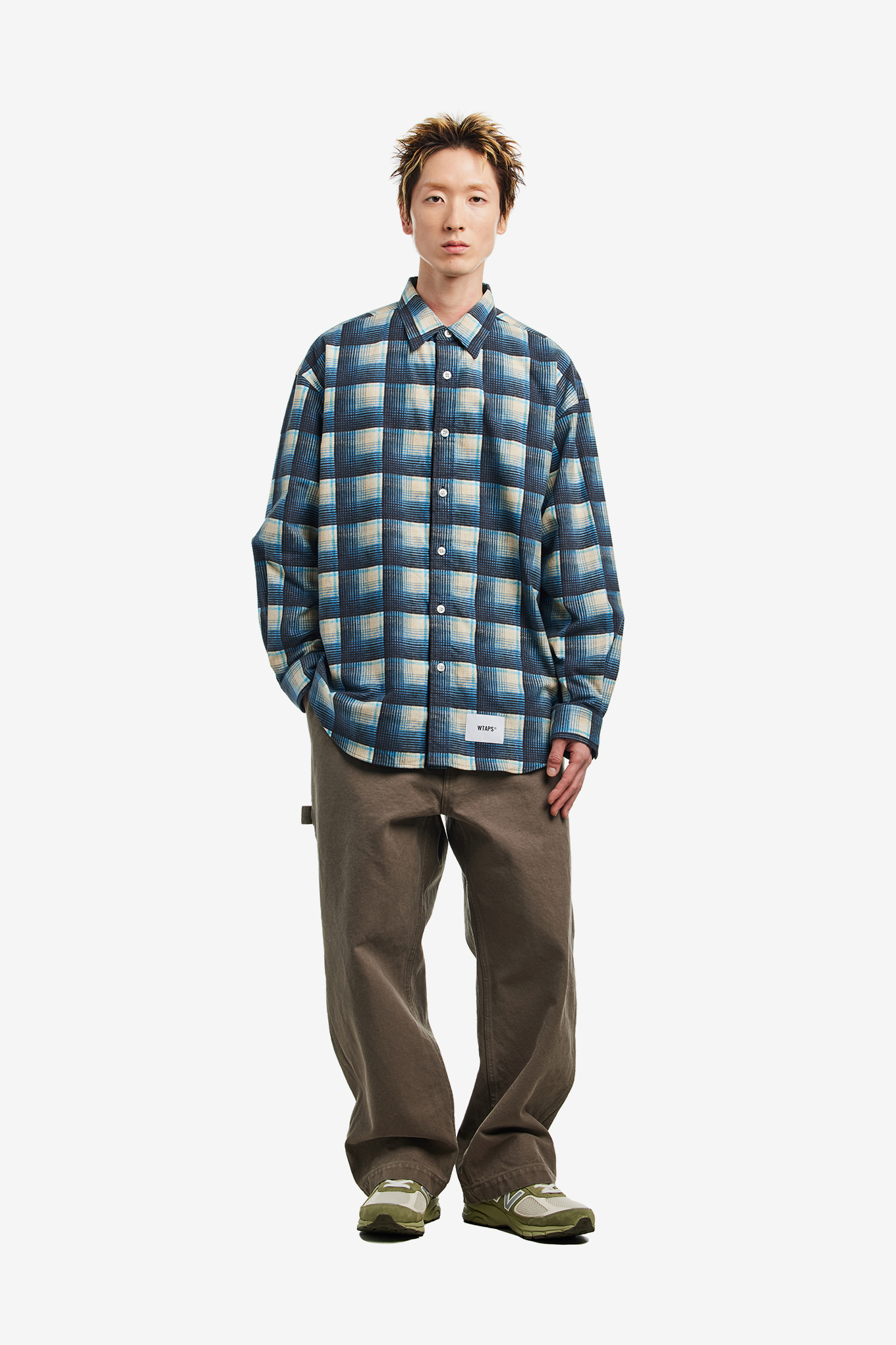 TXT 02 / LS / COTTON. FLANNEL. TEXTILE. OF-WTAPS-400000 | 웍스아웃
