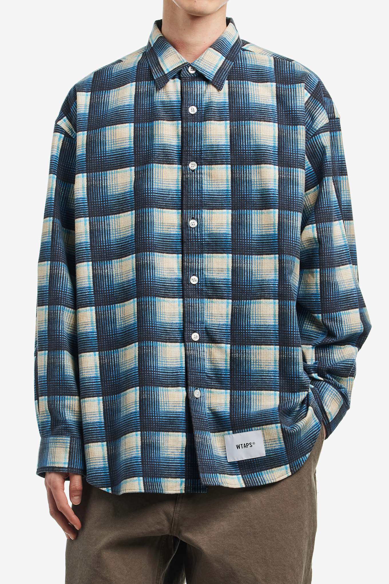 TXT 02 / LS / COTTON. FLANNEL. TEXTILE. OF-WTAPS-400000 | 웍스아웃