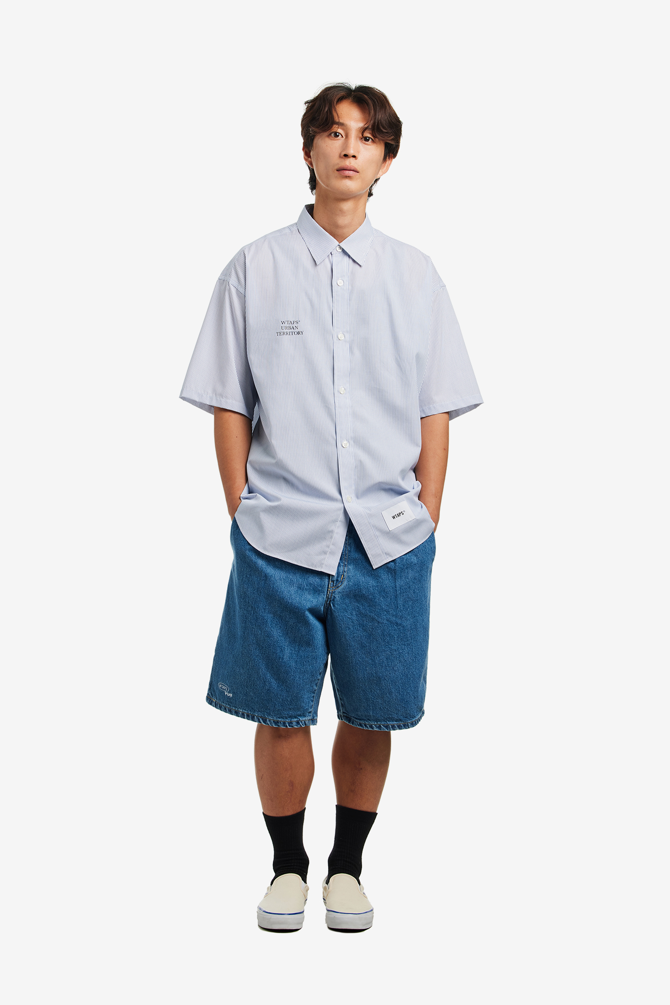 BLUES STRAIGHT / SHORTS / COTTON. DENIM-WTAPS-270000 | 웍스아웃